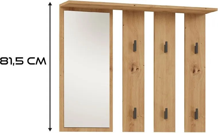 Parma tükrös fogas, tölgy