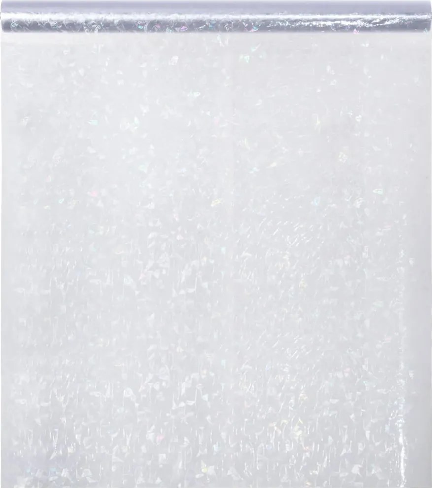 vidaXL matt szivárványmintás PVC ablakfólia 90 x 2000 cm