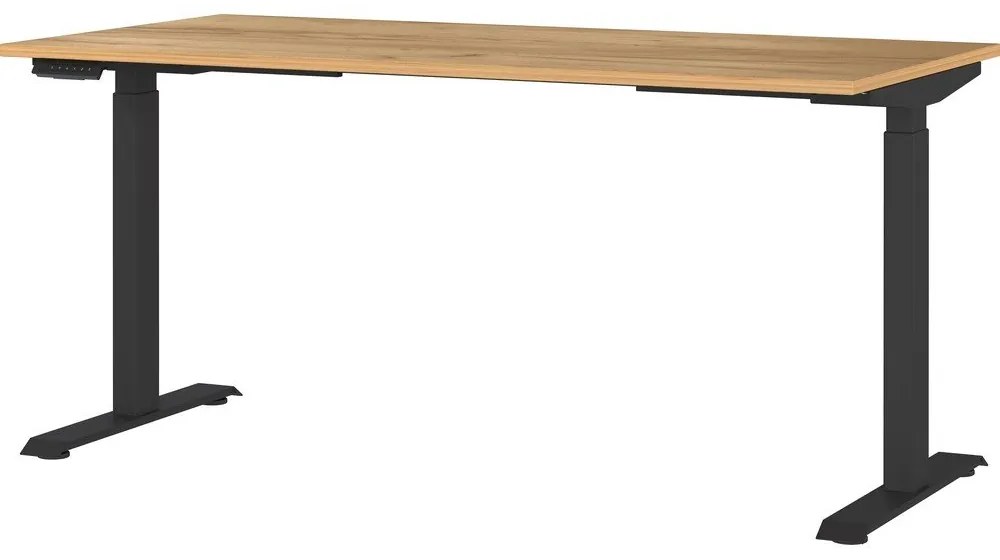 Íróasztal elektromosan állítható magassággal 80x160 cm Jet – Germania