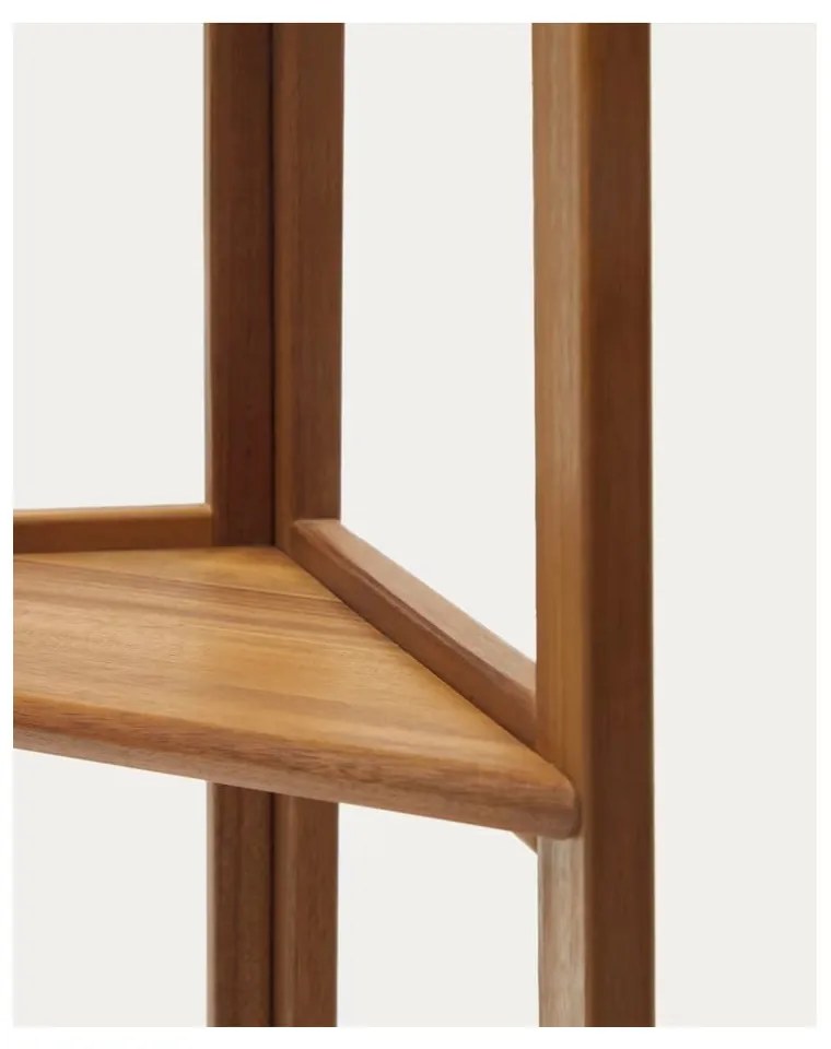 Natúr színű akácfa kültéri polcos állvány 42x150 cm Victora – Kave Home