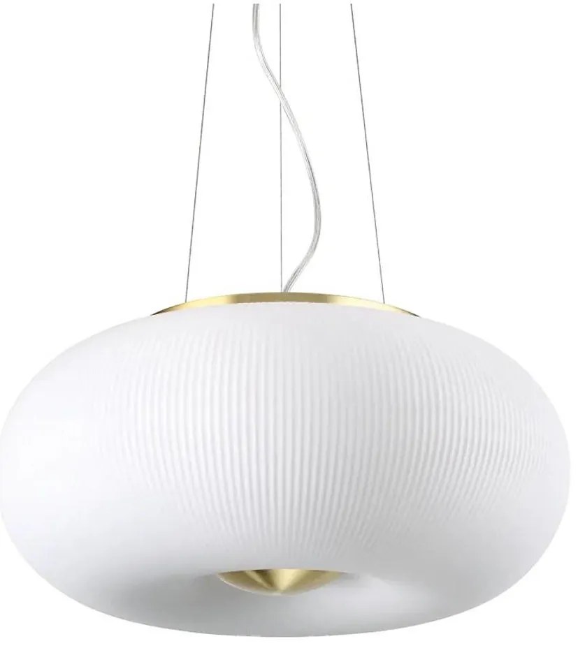 Ideal Lux - LED Csillár zsinóron ARIZONA 3xGX53/9W/230V átm. 40 cm fehér