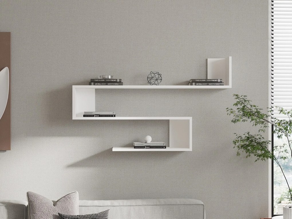 Fali polc Penne - White