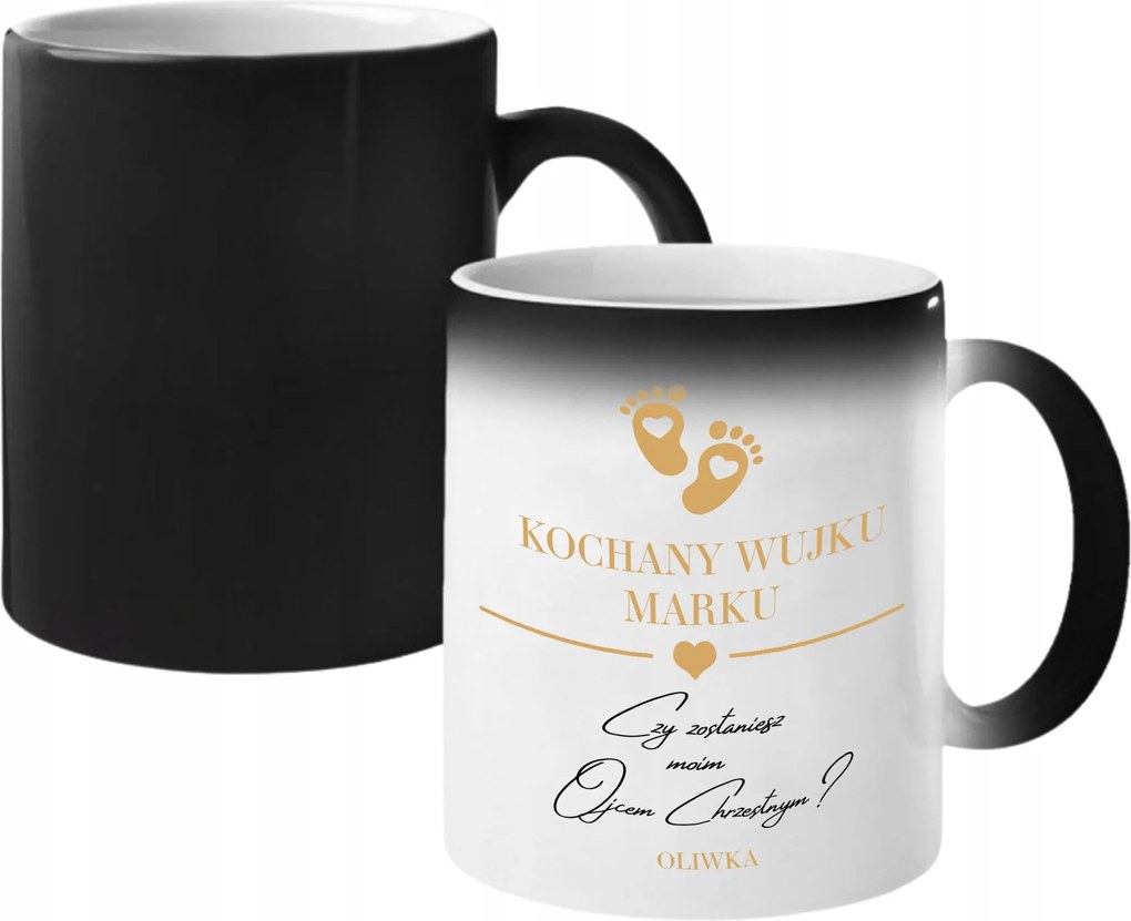 Mágikus bögre Kérés, hogy legyél keresztszülő