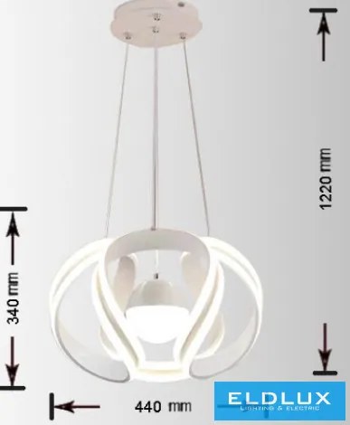 ELDLUX B21-F Modern Led Függesztett Lámpa IP20