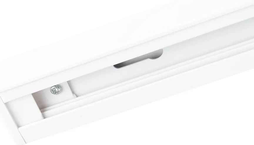 Modern sínrendszer 4 spotlámpával, fehér, 1 fázisú - Iconic Yade