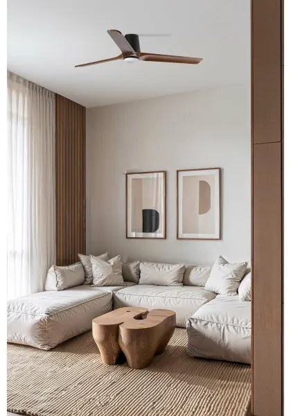 FARO33839WT-1TW-LED Stm.vent. HEYWOODTUBL 10W/230V fenyő/fekete pr.132cm WT+DO