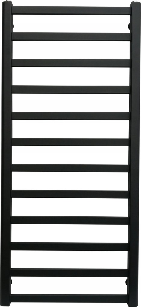 Fürdőszobai dekoratív radiátor Lugo 120/50 fekete