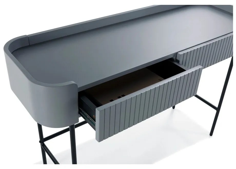 Kék konzolasztal 40x120 cm Willa – MOME