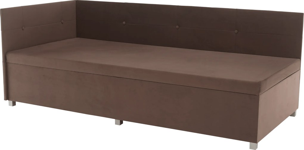 Heverő tárolóhellyel, barna Taupe, AURIA UNI