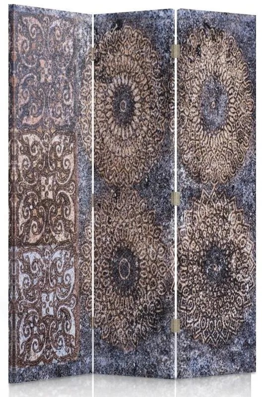 Gario Paraván Ferde minták Méret: 180 x 170 cm, Kivitelezés: Forgó paraván 360°