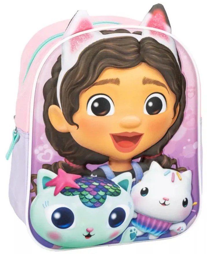 Gabi babaháza 3D hátizsák, táska 31 cm