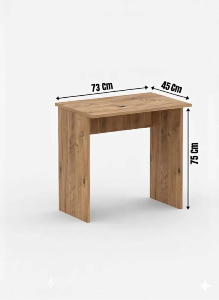 Premium könyvespolc, antik fenyő, 77 cm