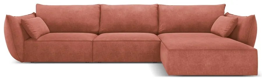 Piros sarokkanapé (jobb oldali) Vanda – Mazzini Sofas
