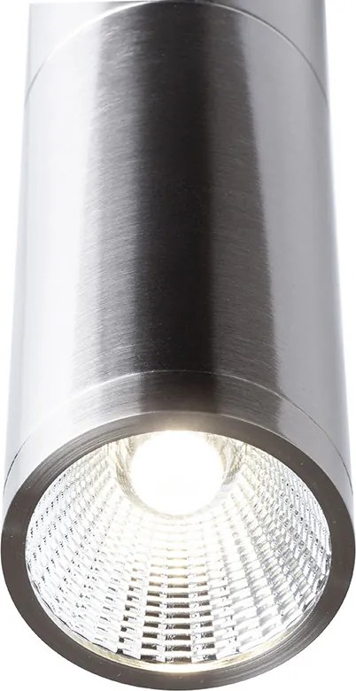 RENDL R12494 BOGARD Hengeres Függesztett Lámpa Matt Nikkel IP20