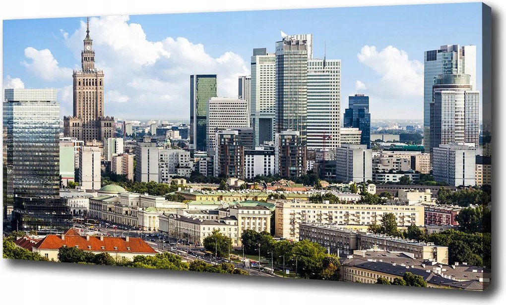 Vászonkép Varsó Lengyelország 100x70 cm