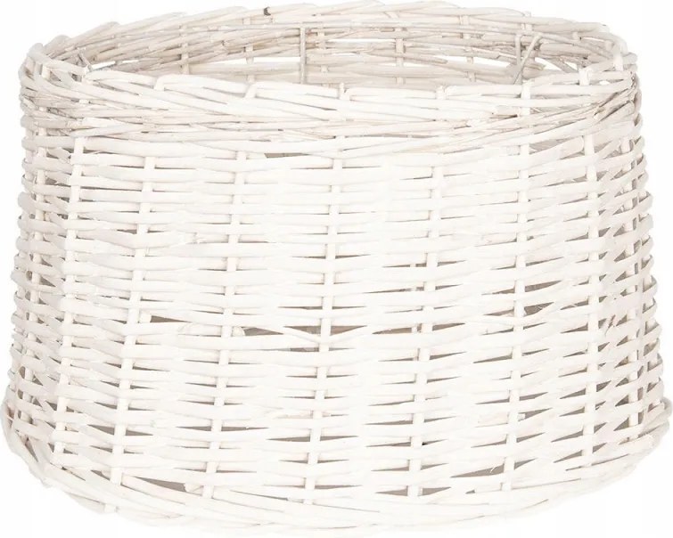 Lámpaernyő Fonott lámpabúra Nagy Fehér Clayre &amp; Eef 45 cm