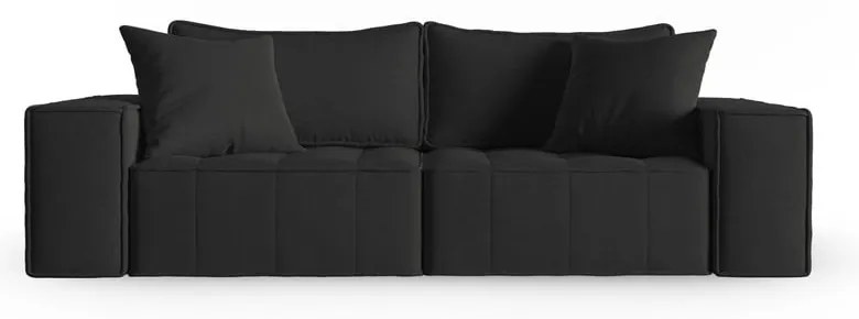 Fekete kanapé 212 cm Mike – Micadoni Home
