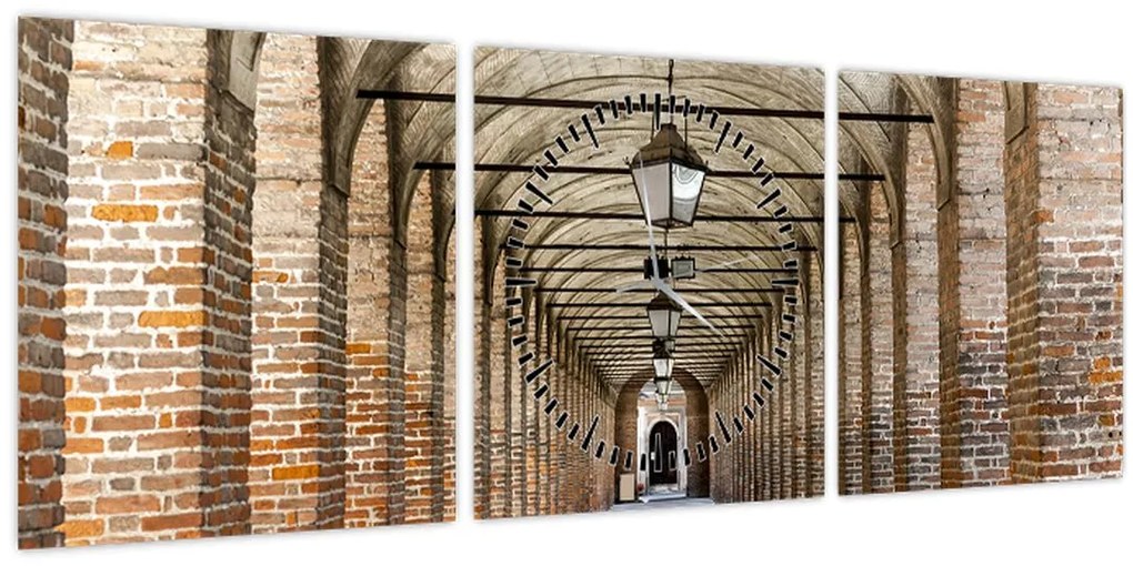 Kép - Folyosó, 3D (órával) (90x30 cm)