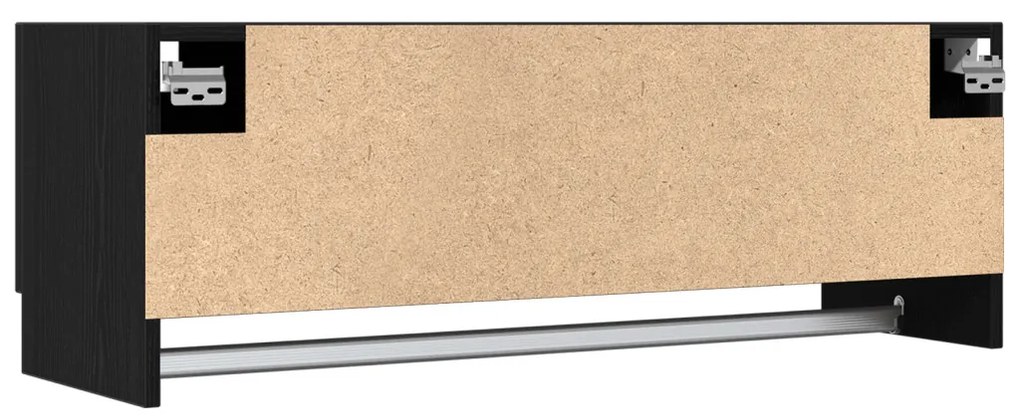 Szófa Fekete Tölgy 100x32,5x35 cm Mérnöki Fa