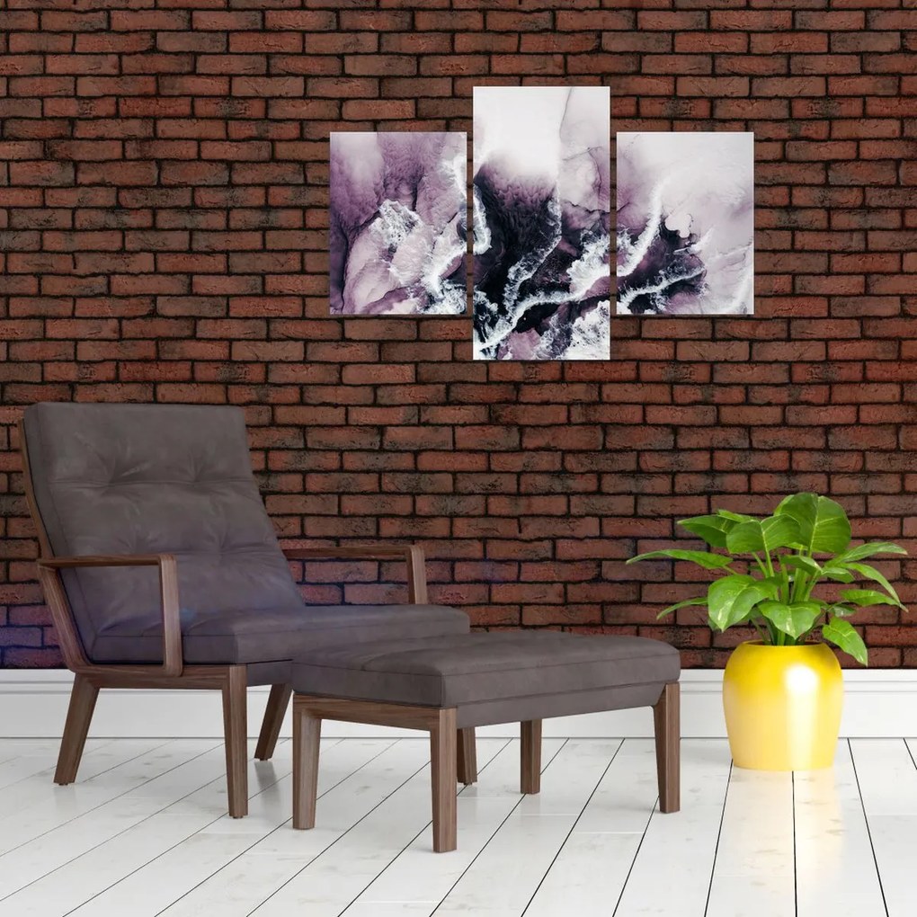 Kép - Lila márvány N⁰2 (90x60 cm)