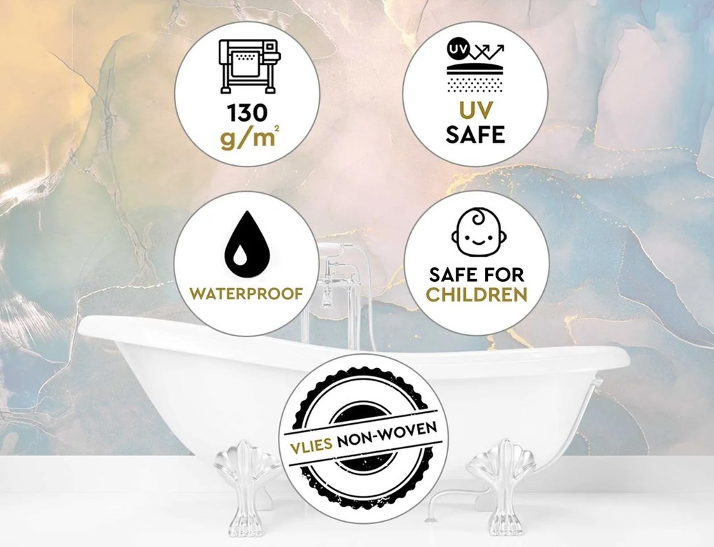 Gario Fotótapéta Színes absztrakció Anyag: Vlies, Méret: 350 x 245 cm