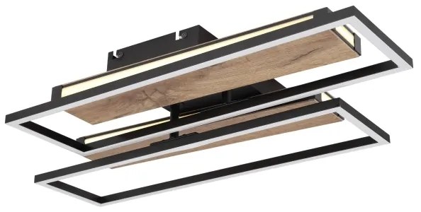 Globo 67299D1 - COLLI LED mennyezeti lámpa LED/48W/230V barna/fekete