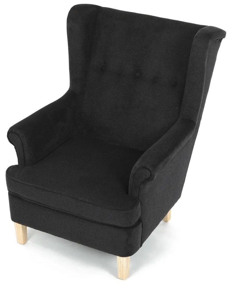 BK2 fotel, fekete