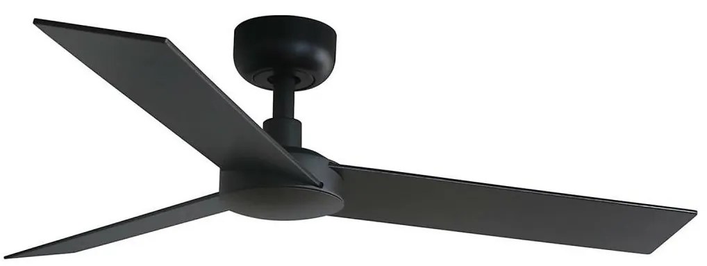FARO 34296WT-Mennyezeti ventilátor RUDDER S fekete átm. 106 cm WT + távirányítás
