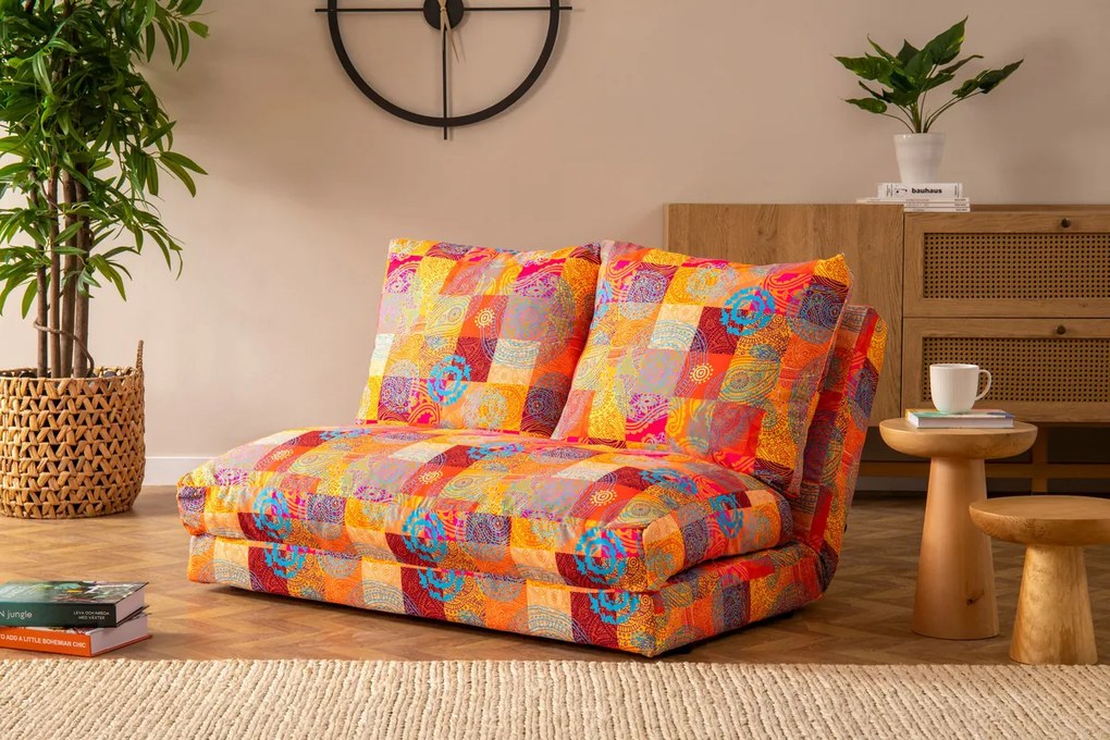 Taida Patchwork kinyitható kanapé