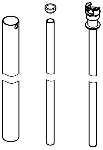 GROHE 48054000 - Zuhanycső EUPHORIA SYSTEM 15 cm fényes króm