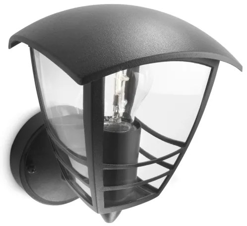 Philips 15380/30/16 - Kültéri fali lámpa MYGARDEN CREEK 1xE27/60W/230V