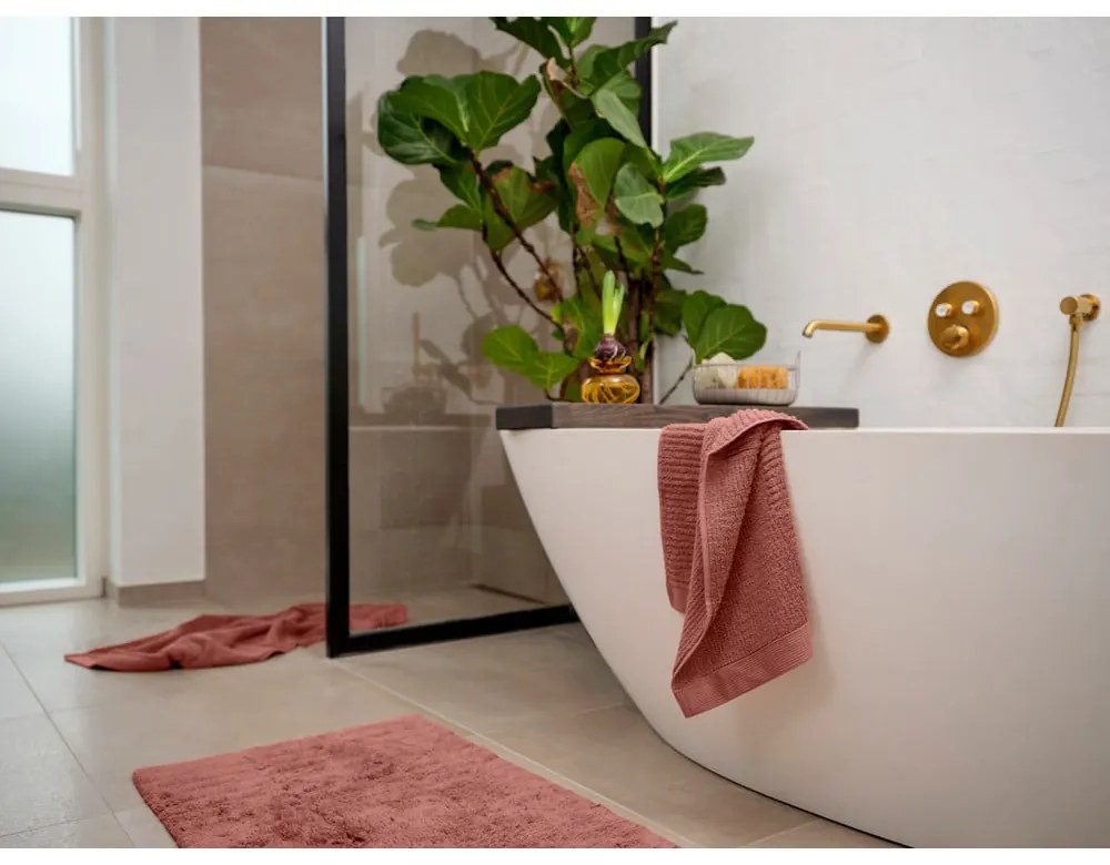 Piros fürdőszobai kilépő 50x80 cm Tiles – Zone