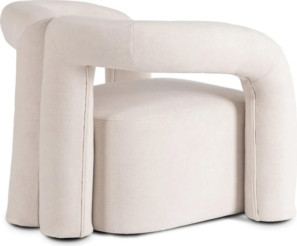 Fotel krém színben. BRAZIL