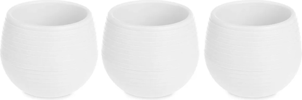 Önöntöző Kaspó, Műanyag, 3 Darab, Ø 10 CM