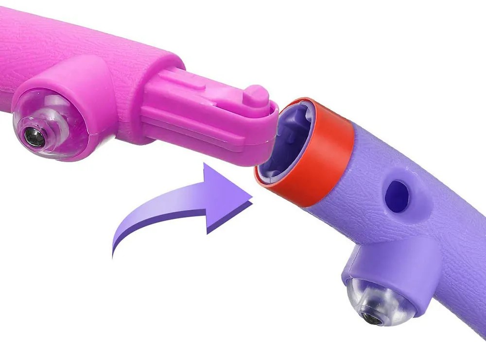 Színes hulahopp karika 98 cm