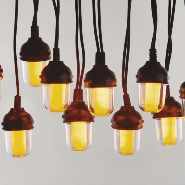 LED Kültéri dekorációs lánc 100xLED/9,5m IP44