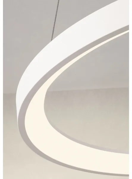 Redo 01-2672 - ICONIC LED fényerőszabályozható kábeles csillár LED/50W/230V átm. 58 cm fehér