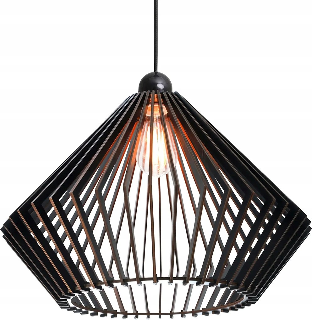 Bellaniks fából készült függőlámpa