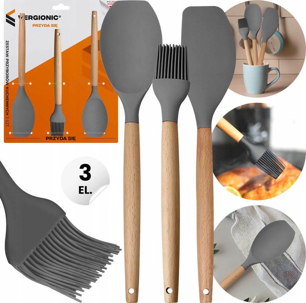 Konyhai Edénykészlet 3 Db Vergionic