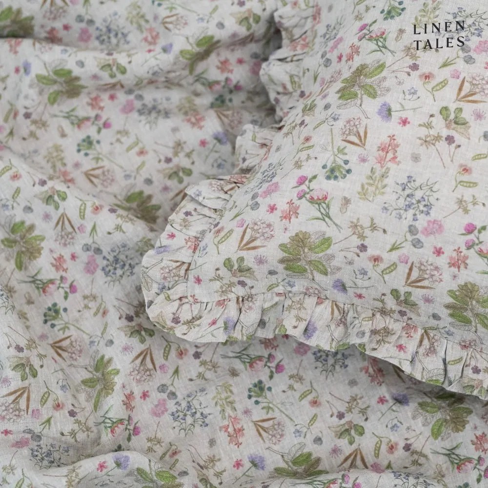 Len párnahuzat 50x70 cm Botany 2 – Linen Tales