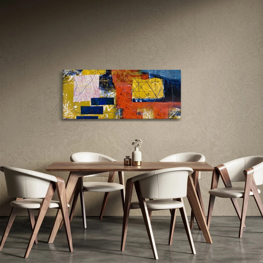 Kép - Absztrakció (120x50 cm)