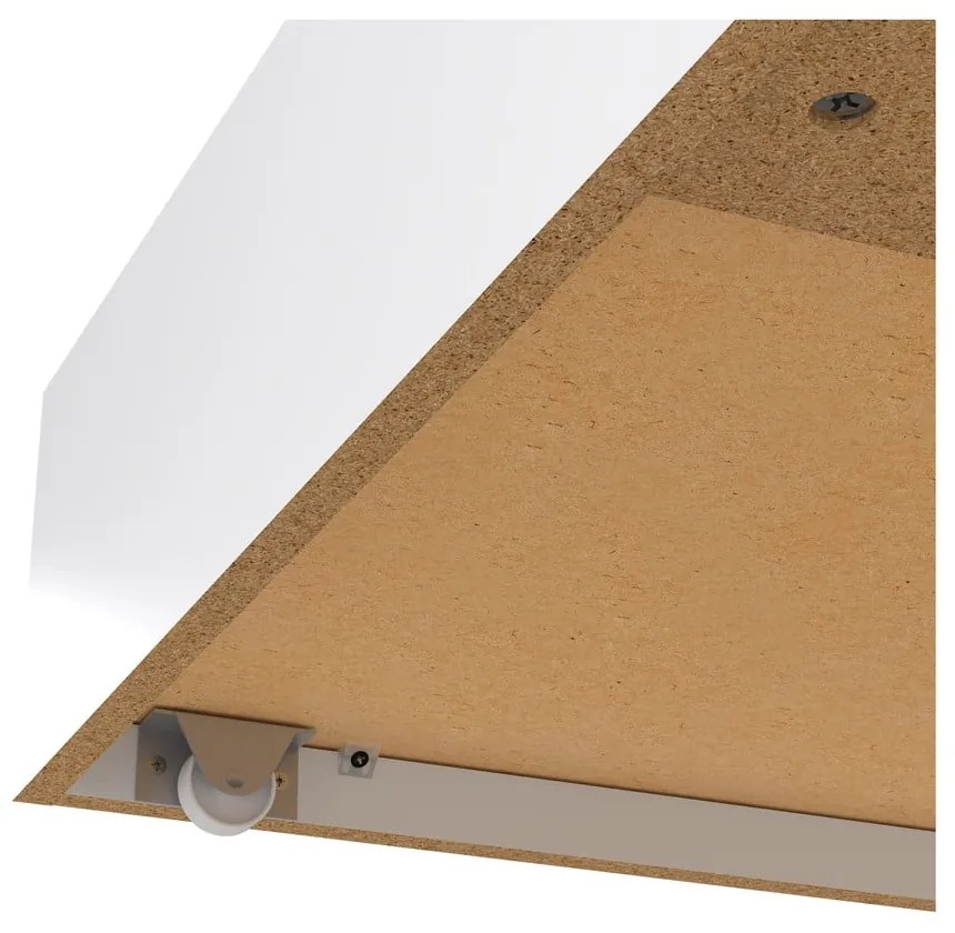 Fehér ágy alatti fiók szett 2 db-os 90x190-140x190 cm Naia – Tvilum