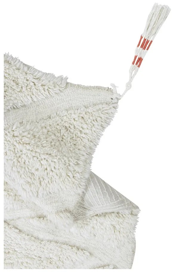 Fehér mosható kézi szövésű gyapjú szőnyeg 170x240 cm Enkang Ivory – Lorena Canals
