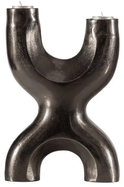 Don X fekete fém gyertyatartó - WOOOD