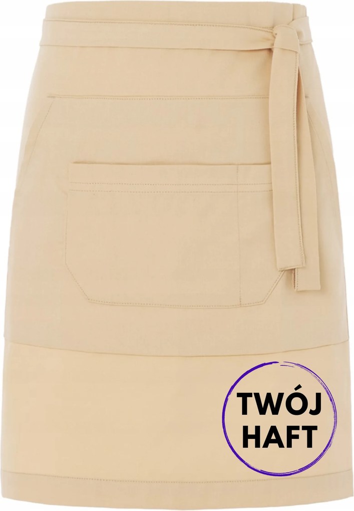 Konyhai Kötény Vendéglátóipari Védőkötény Logo lime stone hímzéssel