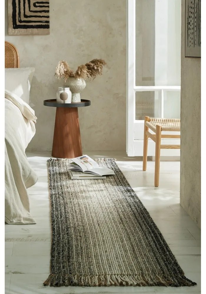 Szürke futószőnyeg 60x230 cm – Flair Rugs