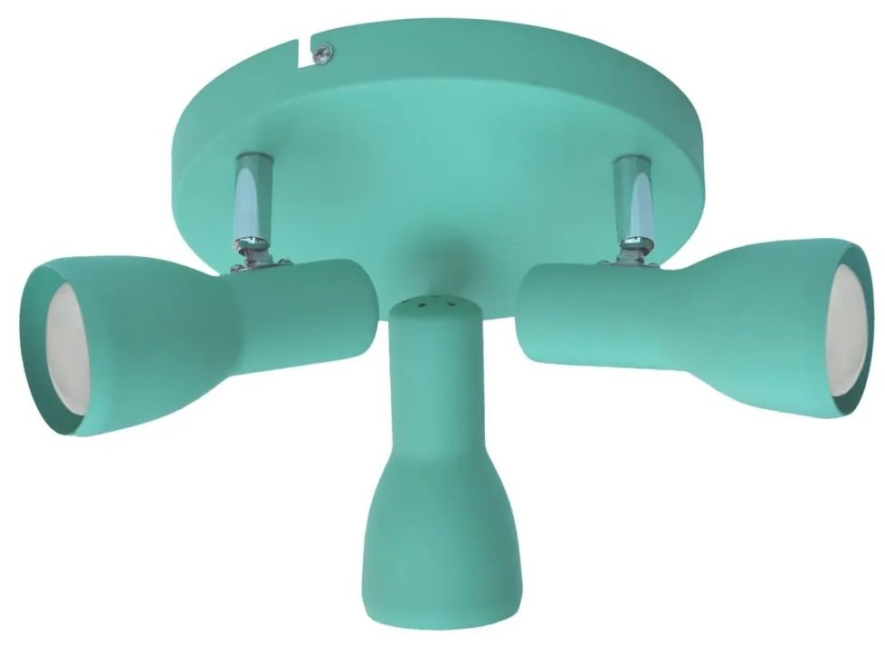 Spotlámpa PICARDO 3xE14/40W/230V türkiz