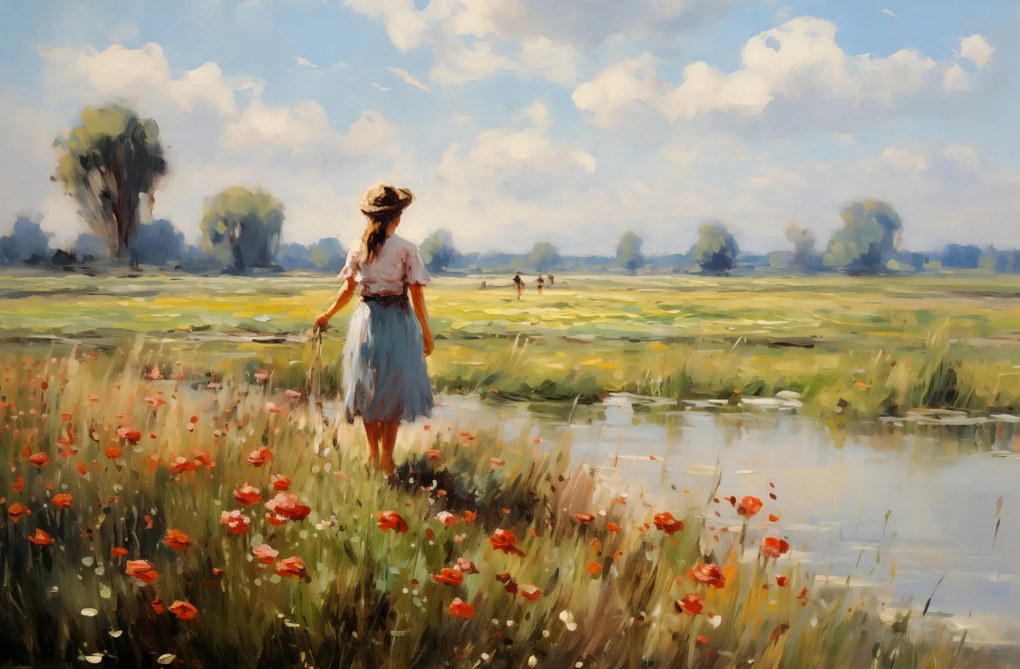 Poszter 91,5x60cm Vidéki nyugalom