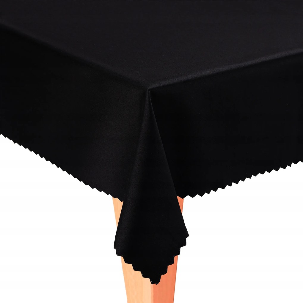 Abrosz foltálló Lengyel Sima Vastag 140x340 Fekete szatén