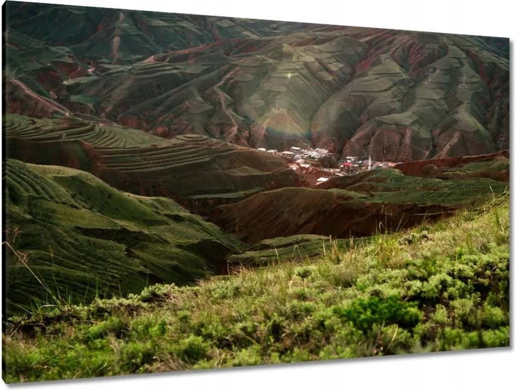 Festmények 120x80 Hegyi táj Tájkép